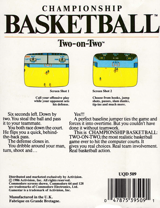 Gba Championship Basketball - Two-on-two - Dos