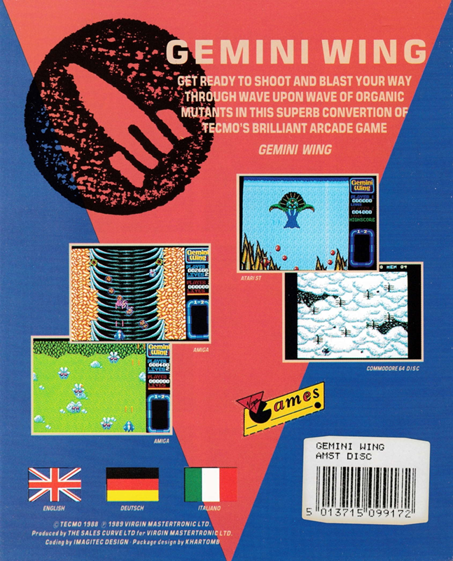 Gemini Wing - Dos