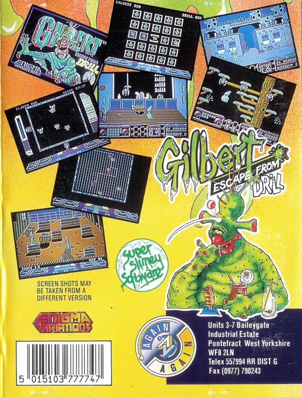 Gilbert - Escape From Drill - Dos