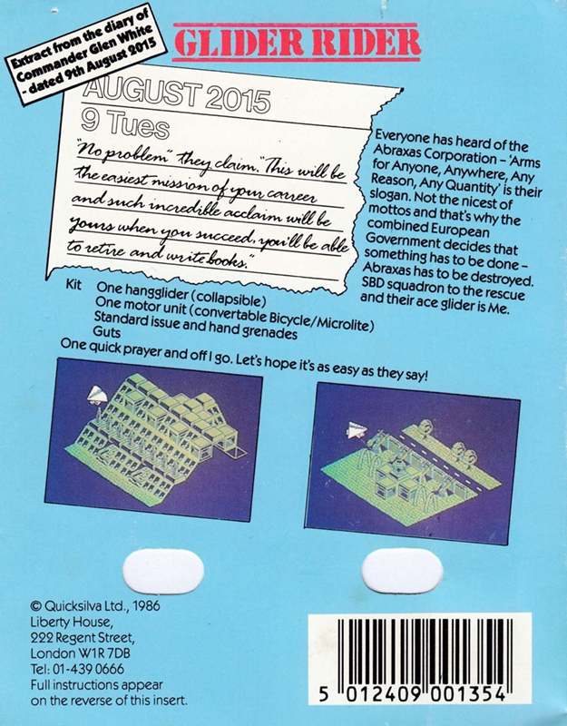 Glider Rider - Dos