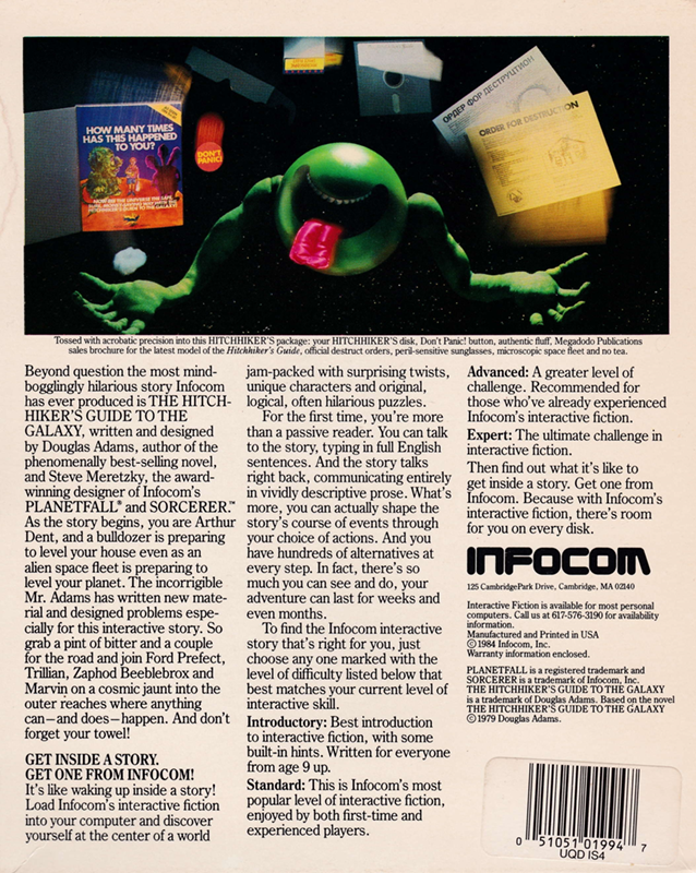 Hitchhiker's Guide To The Galaxy, The - Dos