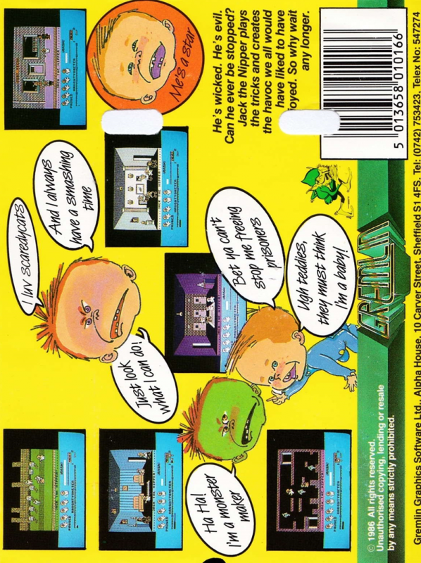 Jack The Nipper - Dos