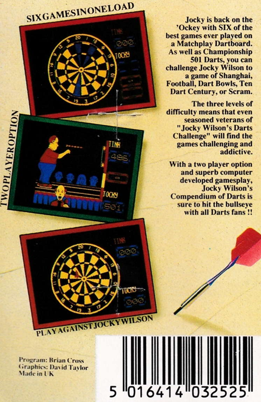 Jocky Wilson's Compendium of Darts - Dos