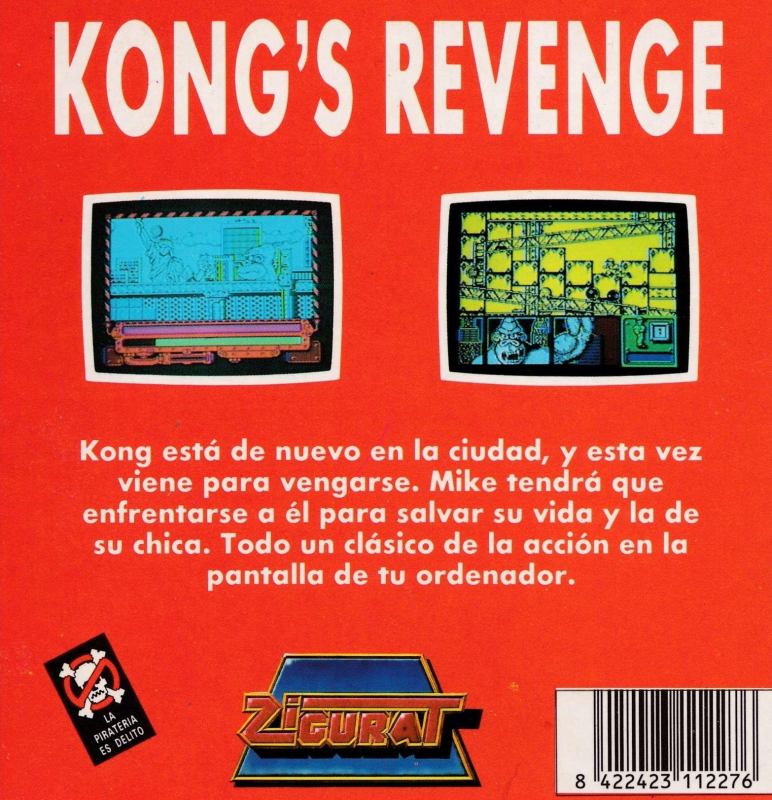 Kong's Revenge - Dos