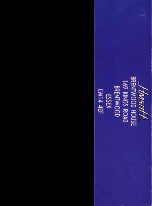 Les Faucons De L'Espace - Dos