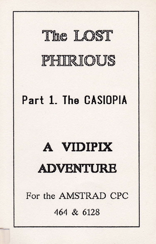 Lost Phirious, The - The Casiopia