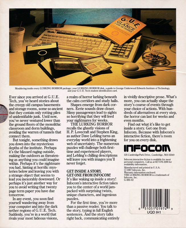 Lurking Horror, The - Dos