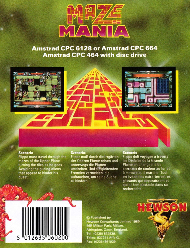Maze Mania - Dos