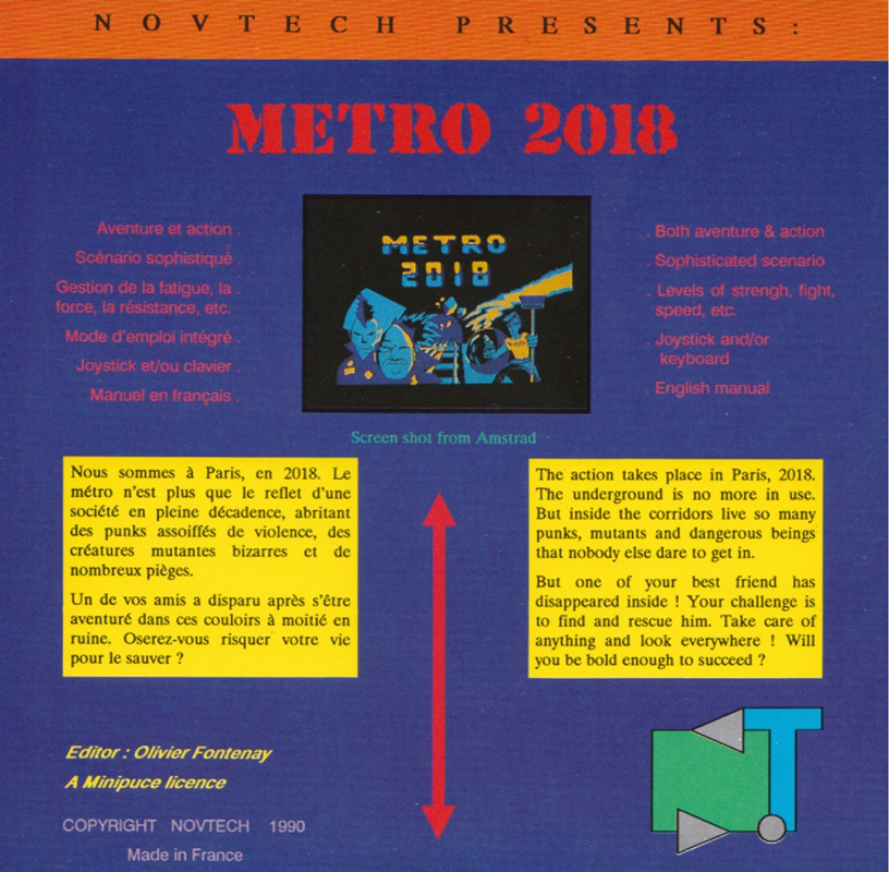 Metro 2018 - Dos
