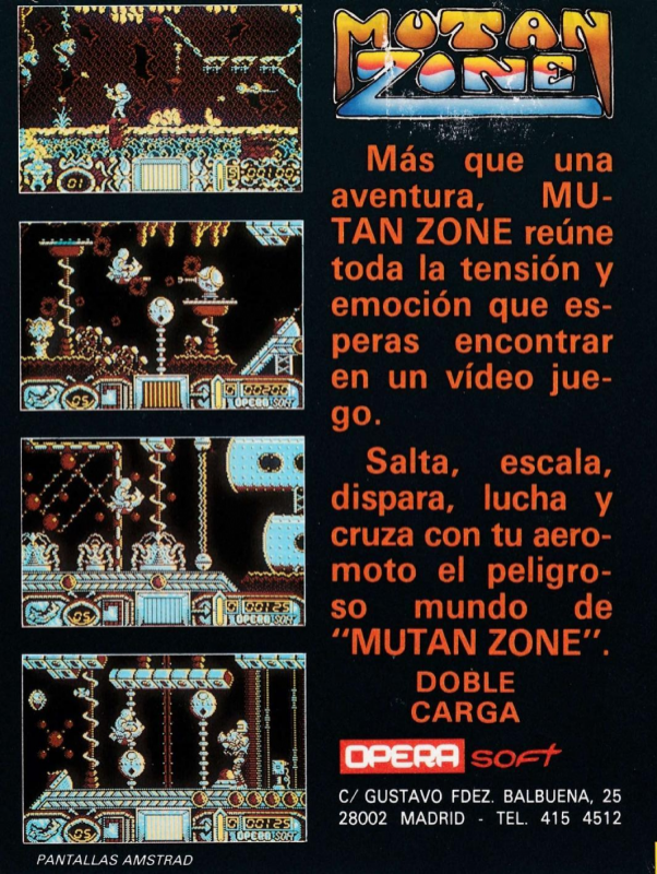 Mutan Zone - Dos