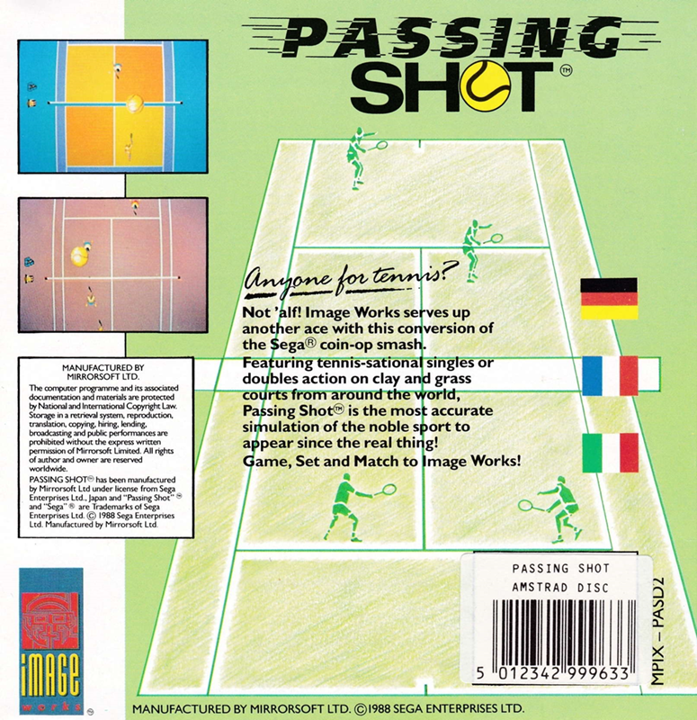 Passing Shot - Dos