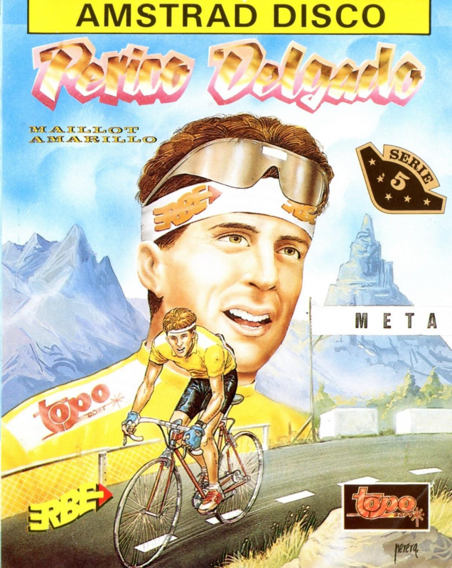 Perico Delgado Maillot Amarillo