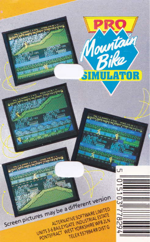 Pro Mountain Bike Simulator - Dos