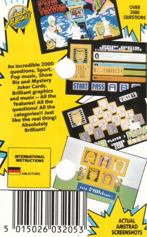 Pub Trivia Simulator - Dos