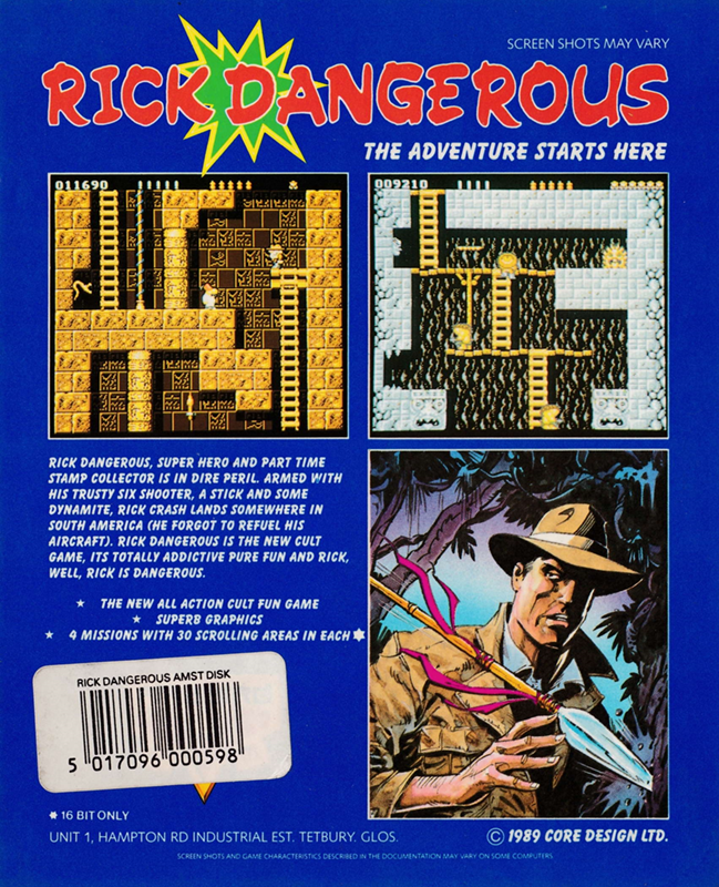Rick Dangerous 2 - Dos