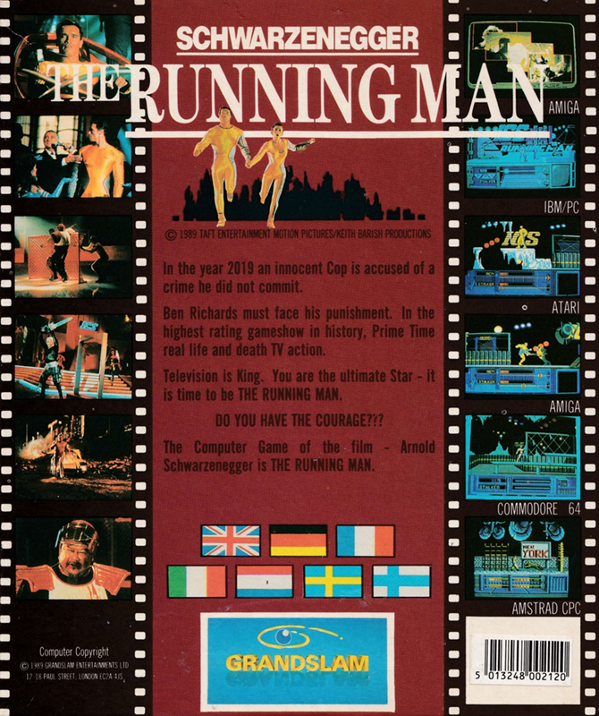 Running Man, The - Dos