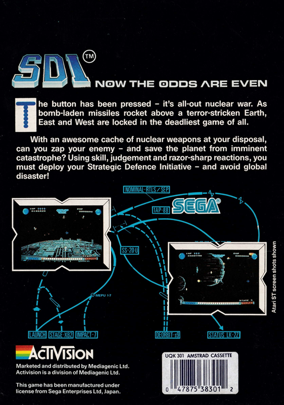 SDI - Strategic Defense Initiative - Dos