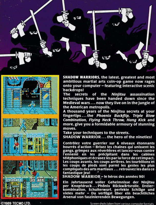 Shadow Warriors - Dos