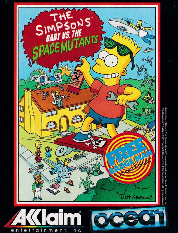 Simpsons, The - Bart Vs. The Space Mutants