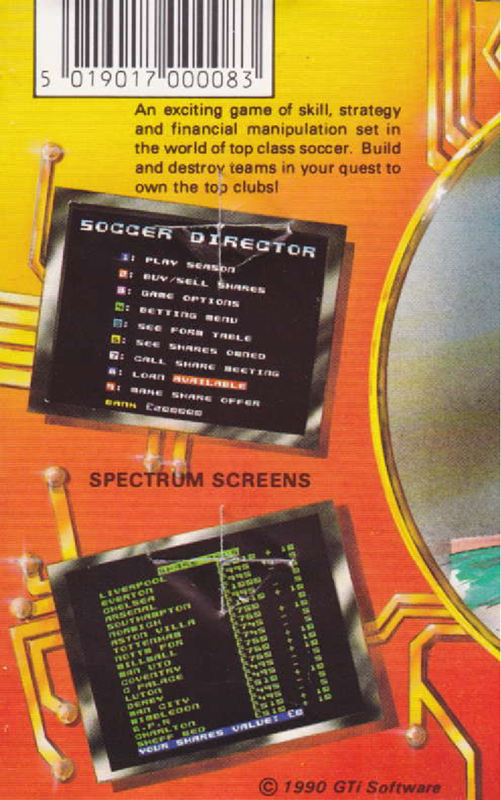 Soccer Director - Dos