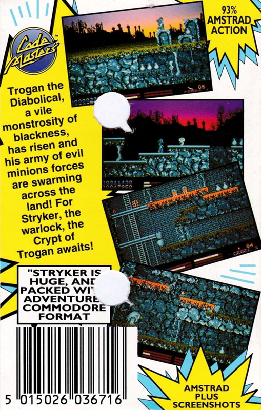 Stryker In The Crypts Of Trogan - Dos