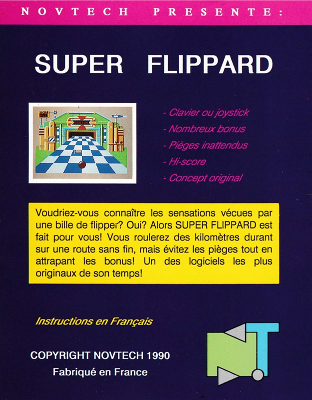 Super Flippard - Dos