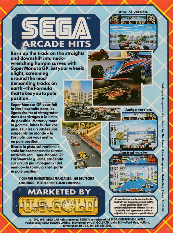 Super Monaco GP - Dos