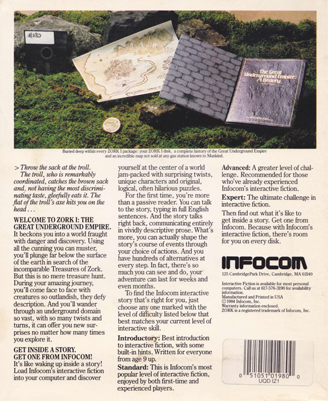 Zork 1 - The Great Underground Empire - Dos