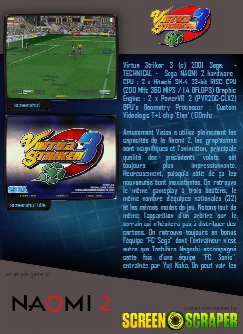 Virtua Striker 3 dos