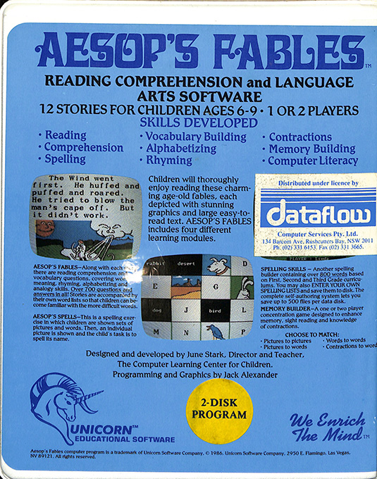 Aesop's Fables - Dos