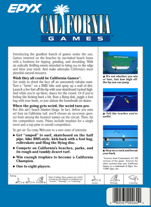 California Games - Dos