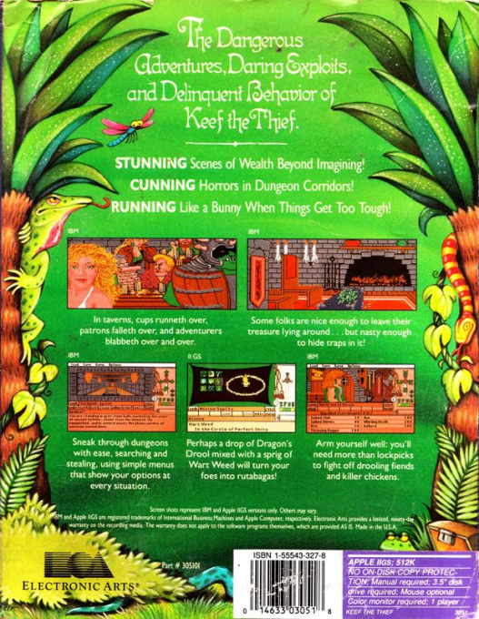 Keef the Thief - A Boy and His Lockpick - Dos