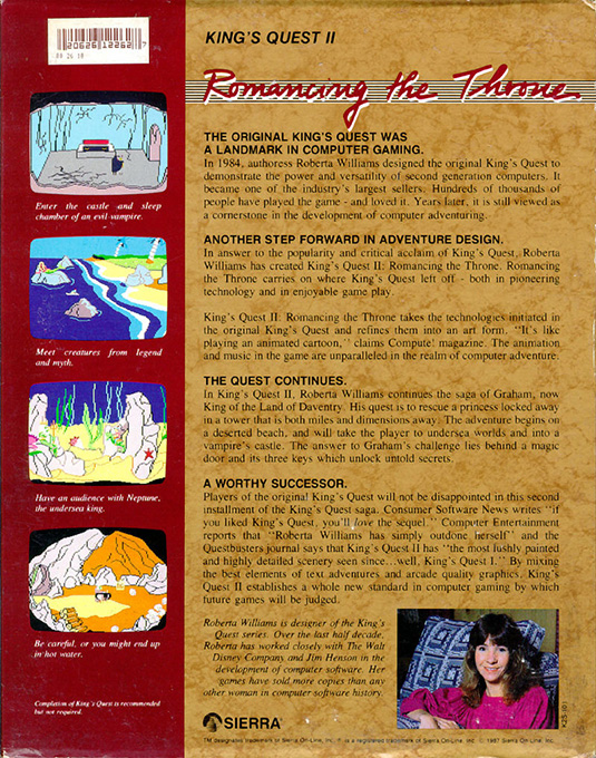 King's Quest 2 - Romancing The Throne - Dos
