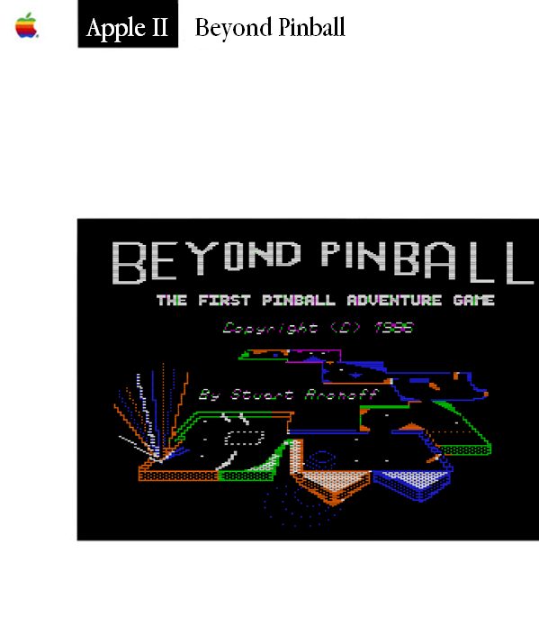 Beyond Pinball