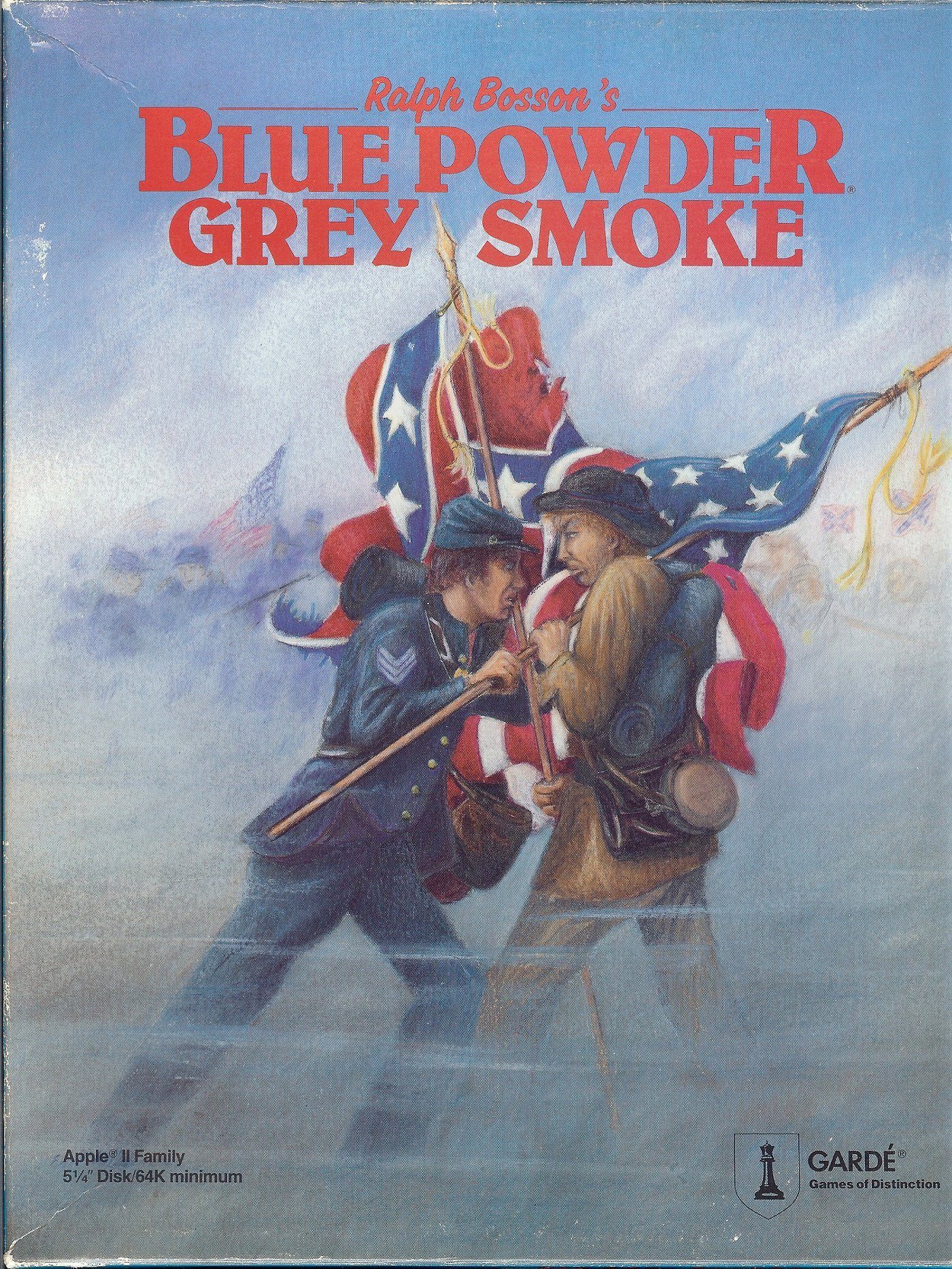 Blue Powder Grey Smoke