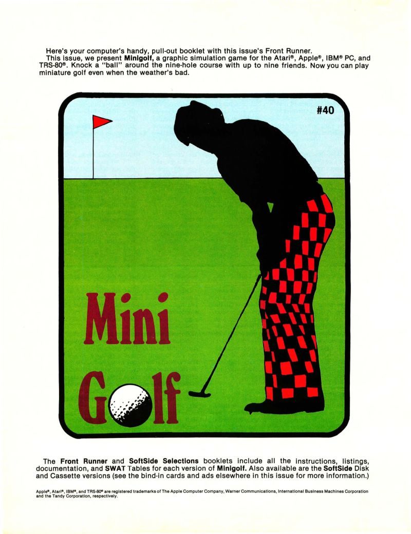 Miniature Golf