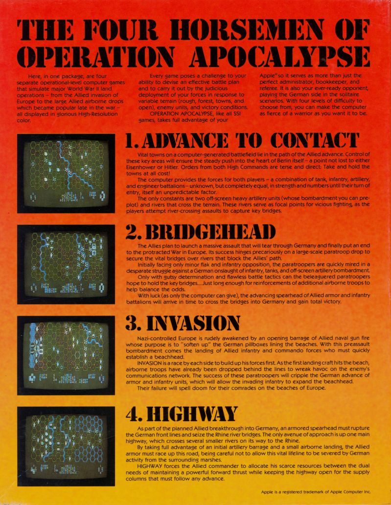 Operation Apocalypse dos