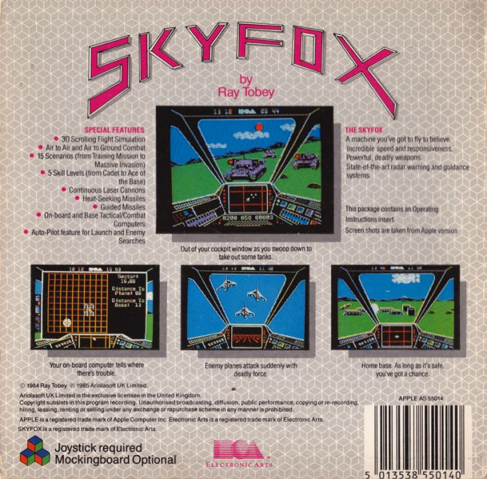 Skyfox - Dos