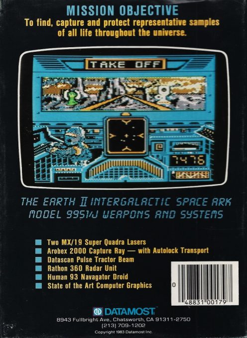 Space Ark - Dos