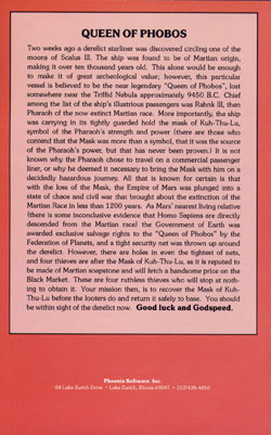 The Queen of Phobos - Dos