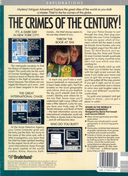 Where in the World Is Carmen Sandiego? - Dos