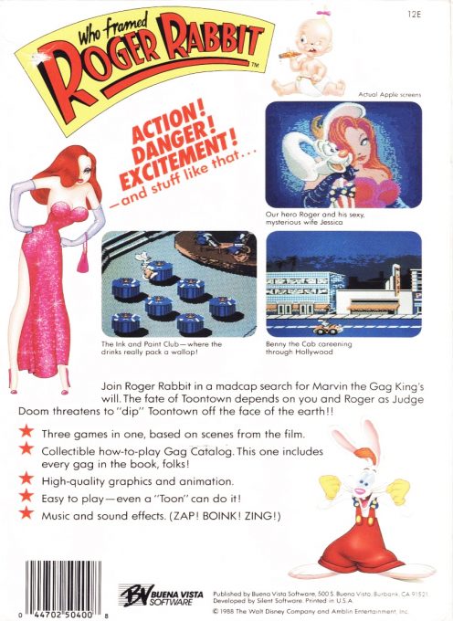 Who Framed Roger Rabbit - Dos
