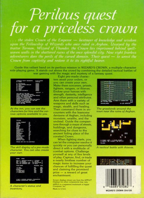 Wizard's Crown dos