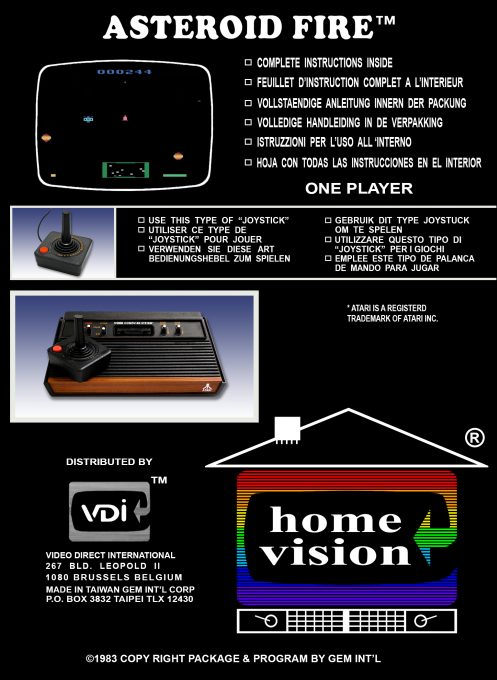 Asteroid Fire - Dos