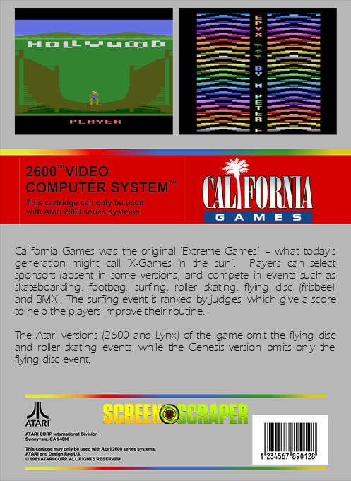 California Games - Dos