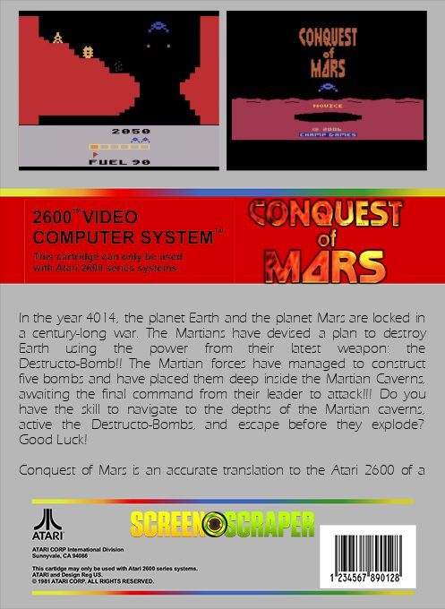 Conquest Of Mars dos