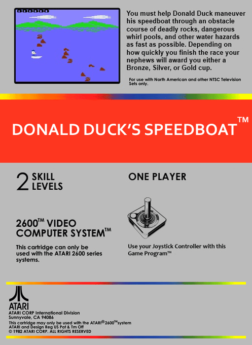 Donald Duck's Speedboat - Dos