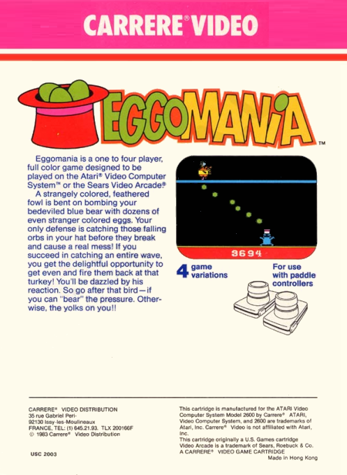 Eggomania - Dos