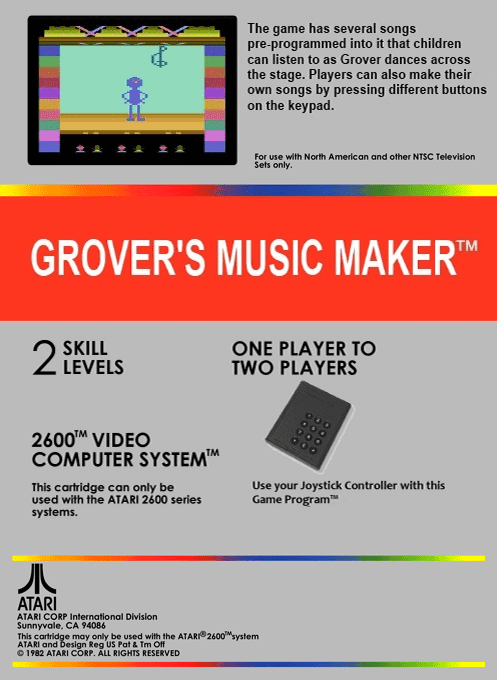 Grover's Music Maker - Dos