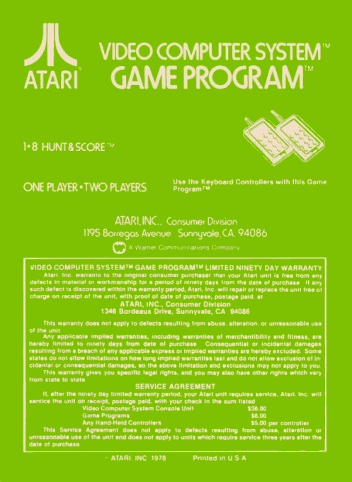 Hunt And Score - Dos